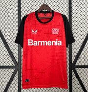 2024-25 Bayer 04 Leverkusen Home Soccer Jersey Shirt