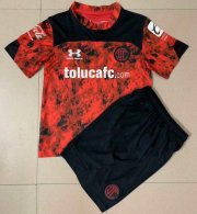 Kids Deportivo Toluca 2021-22 Home Soccer Kits Shirt With Shorts