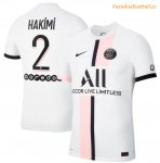 2021-22 Maillot PSG Extérieur Away Soccer Jersey Shirt with Hakimi 2 printing