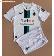 Kids 2022-23 Mönchengladbach Home Soccer Kits Shirt With Shorts