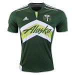 2016-17 Portland Timbers Home Soccer Jersey