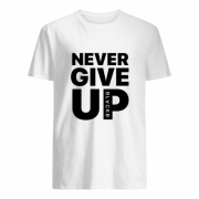 Liverpool Never Give Up White T-Shirt