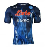 2022-23 Napoli Blue Third Away Soccer Jersey Shirt Player Version