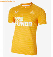 2021-22 Newcastle United Goalkeeper Orange Soccer Jersey Shirt