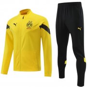 2022-23 Dortmund Yellow Training Kits Jacket with Pants