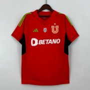 2023-24 Club Universidad de Chile Red Goalkeeper Soccer Jersey Shirt