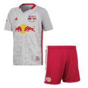 Kids New York Red Bulls 2019-20 Home Soccer Shirt With Shorts