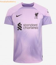 2022-23 Liverpool Purple Goalkeeper Soccer Jersey Shirt