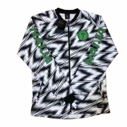 2018 World Cup Nigeria Black& White Tranining Jacket