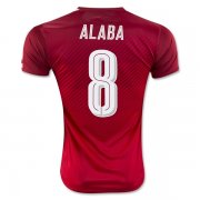 2016 Euro Austria ALABA #8 Home Soccer Jersey