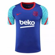2021-22 Barcelona Blue Training Shirt