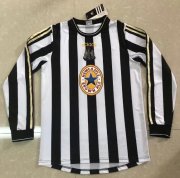 1997-99 Newcastle United Retro Long Sleeve Home Soccer Jersey Shirt