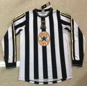 1997-99 Newcastle United Retro Long Sleeve Home Soccer Jersey Shirt