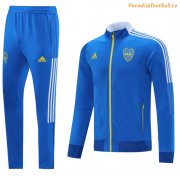 2021-22 Boca Juniors Blue Training Kits Jacket and Pants