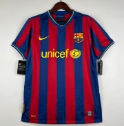 2009-2010 Barcelona Retro Home Soccer Jersey Shirt