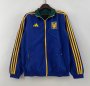 2023-24 Tigres Blue Green Trench Coat Reversible Jacket