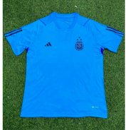 2022 FIFA World Cup Argentina Three Stars Blue Training Shirt