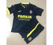Kids Real Villarreal 2020-21 Away Soccer Kits Shirt With Shorts