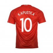 2016 Poland Kapustka 10 Away Soccer Jersey