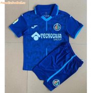 Kids Getafe 2021-22 Home Soccer Kits Shirt With Shorts