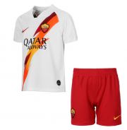 Kids Roma 2019-20 Away Soccer Shirt With Shorts