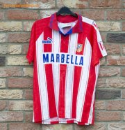 1994-95 Atletico Madrid Retro Home Soccer Jersey Shirt
