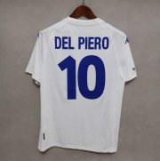 2000 Italy Retro Away Soccer Jersey Shirt DEL PIERO #10
