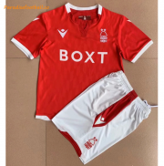 2021-22 Nottingham Forest FC Kids Home Soccer Kits Shirt With Shorts