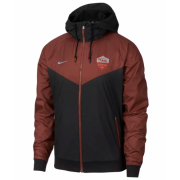 18-19 AS Roma Black Windrunner Jacket