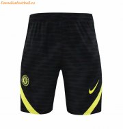2021-22 Chelsea Black Pre-Match Training Shorts