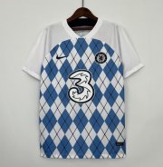 2023-24 Chelsea White Blue Training Shirt