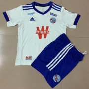 Kids RC Strasbourg Alsace 2020-21 Away Soccer Kits Shirt with Shorts