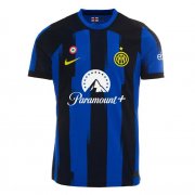 2023-24 Inter Milan Home Soccer Jersey Shirt Player Version