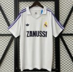 1984-85 Real Madrid Retro Home Soccer Jersey Shirt