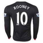 2015-16 Manchester United ROONEY 10 LS Third Soccer Jersey