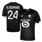 2020-21 LOSC Lille Away Soccer Jersey Shirt B.SOUMARE #24