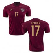 2016 Russia Dzagoev 17 Home Soccer Jersey