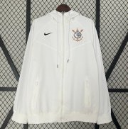 2024-25 Corinthians White Windbreaker Jacket