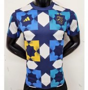 2022-23 Algeria Blue Pre-Match Training Shirt Player Version