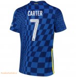 2021-22 Chelsea Cup Home Soccer Jersey Shirt with Carter 7 printing