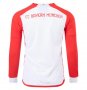 2023-24 Bayern Munich Long Sleeve Home Soccer Jersey Shirt