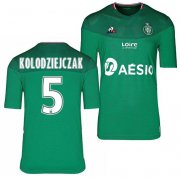 2019-20 AS Saint Etienne Home Soccer Jersey Shirt Timothee Kolodziejczak #5