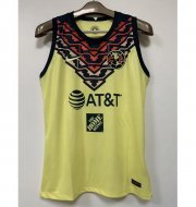 2021-22 Club América Home Training Vest Soccer Shirt