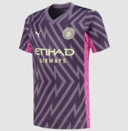 2023-24 Manchester City Purple Goalkeeper Soccer Jersey Shirt