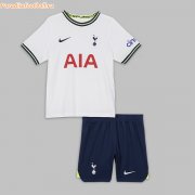 2022-23 Tottenham Hotspur Kids Home Soccer Kits Shirt With Shorts