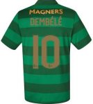 2017-18 Celtic Dembele #10 Away Soccer Shirt