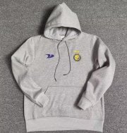 2022-23 Al-Nassr FC Grey Hoodie Sweatshirt With Ronaldo #7