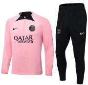 2022-23 PSG Pink Training Kits Sweatshirt with Pants
