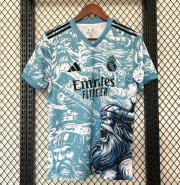 2025-26 Real Madrid Blue Special Soccer Jersey Shirt