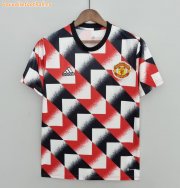 2022-23 Manchester United Geometric Pattern Training Shirt